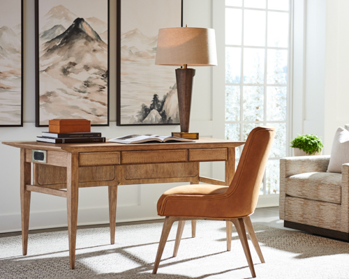 NC Furniture Manufacturer Hooker Furniture Home Office Desk Setting